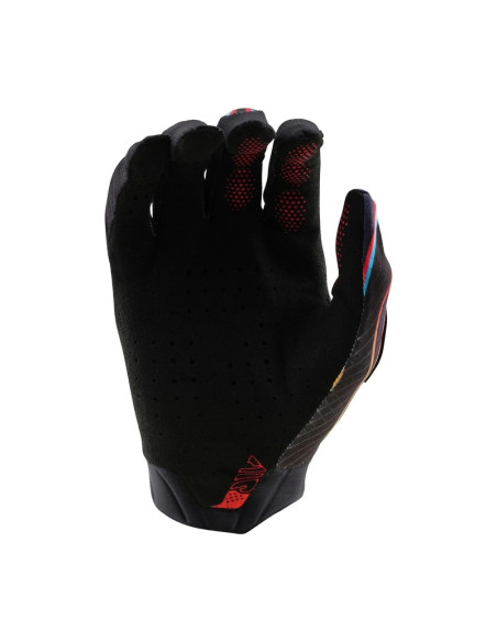 Gants cross Troy Lee Designs Air - Torched Noir Rouge
