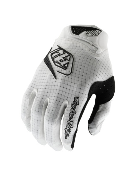 Gants cross Troy Lee Designs Air - Mono Blanc