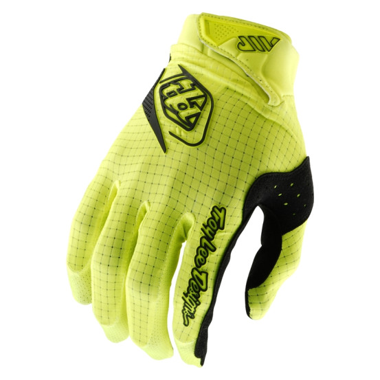 Gants cross Troy Lee Designs Air - Mono Jaune fluo
