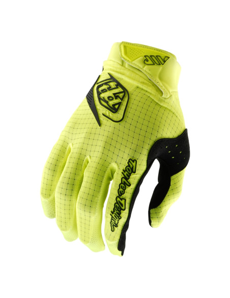Gants cross Troy Lee Designs Air - Mono Jaune fluo