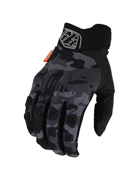 Gants cross Troy Lee Designs Scout Gambit - Camo Gris Noir