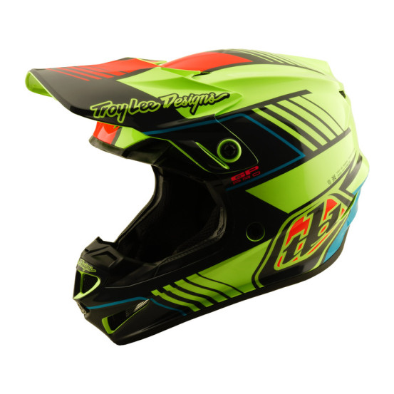 Casque cross enfant Troy Lee Designs GP Pro Segment - Jaune