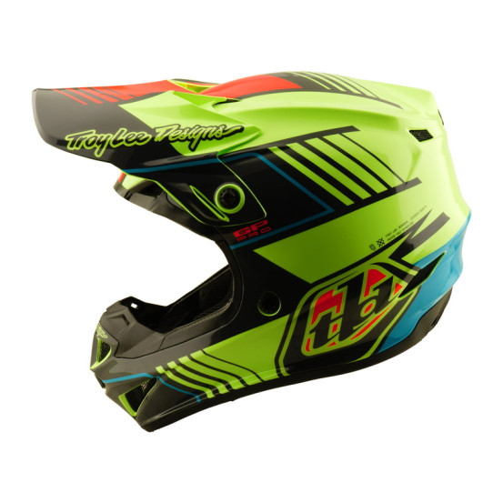 Casque cross enfant Troy Lee Designs GP Pro Segment - Jaune