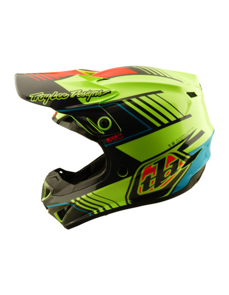 Casque cross enfant Troy Lee Designs GP Pro Segment - Jaune