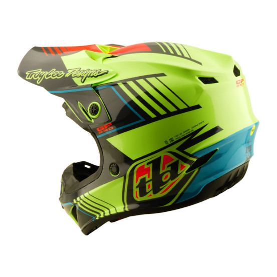 Casque cross enfant Troy Lee Designs GP Pro Segment - Jaune