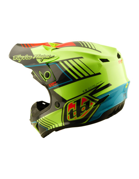 Casque cross enfant Troy Lee Designs GP Pro Segment - Jaune