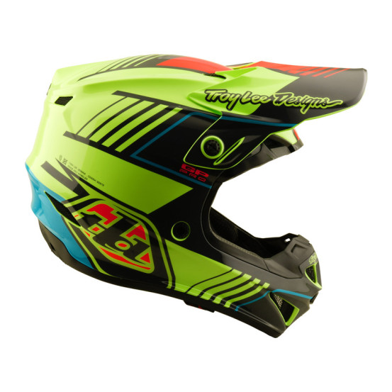 Casque cross enfant Troy Lee Designs GP Pro Segment - Jaune