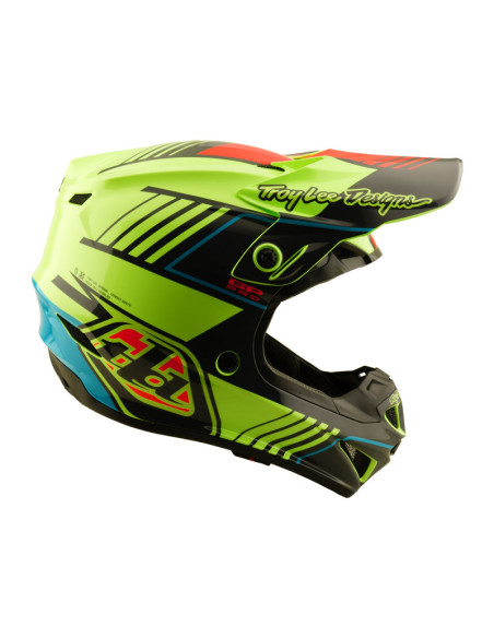 Casque cross enfant Troy Lee Designs GP Pro Segment - Jaune