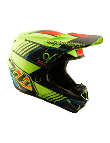 Casque cross enfant Troy Lee Designs GP Pro Segment - Jaune