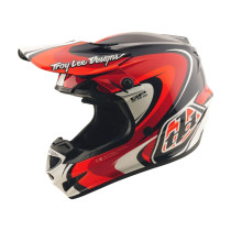 Casque cross enfant Troy Lee Designs GP Pro Crossover - Noir Rouge