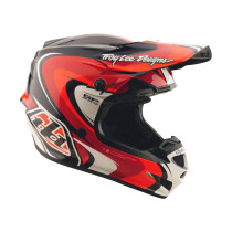 Casque cross enfant Troy Lee Designs GP Pro Crossover - Noir Rouge 2