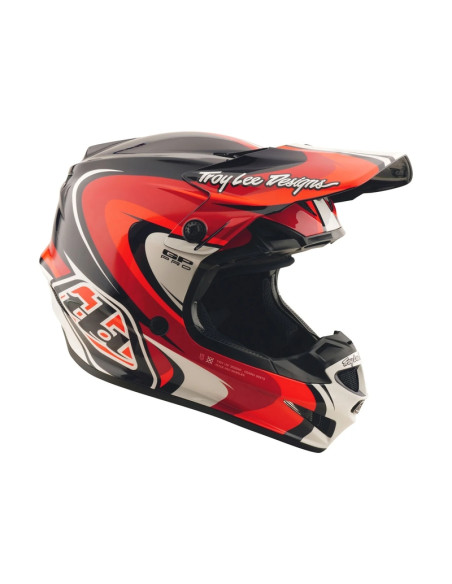 Casque cross enfant Troy Lee Designs GP Pro Crossover - Noir Rouge
