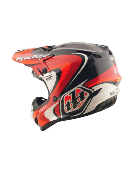 Casque cross enfant Troy Lee Designs GP Pro Crossover - Noir Rouge