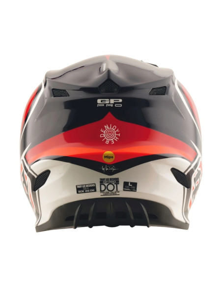 Casque cross enfant Troy Lee Designs GP Pro Crossover - Noir Rouge