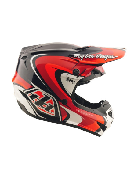 Casque cross enfant Troy Lee Designs GP Pro Crossover - Noir Rouge