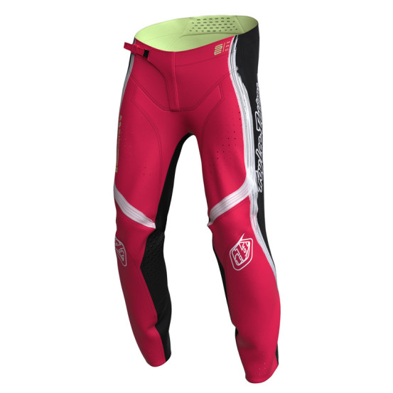 Pantalon cross enfant Troy Lee Designs SE Pro Stripes - Infra Rouge Noir
