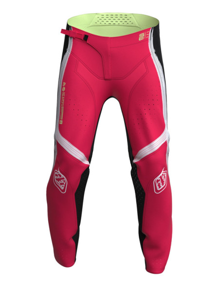 Pantalon cross enfant Troy Lee Designs SE Pro Stripes - Infra Rouge Noir