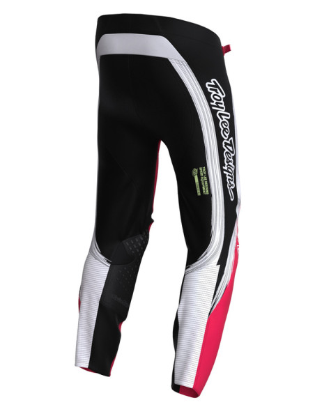 Pantalon cross enfant Troy Lee Designs SE Pro Stripes - Infra Rouge Noir