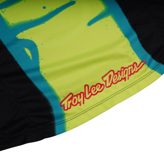 Maillot cross enfant Troy Lee Designs GP Pro Membrane - Noir Jaune