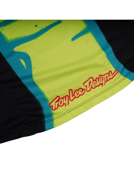 Maillot cross enfant Troy Lee Designs GP Pro Membrane - Noir Jaune