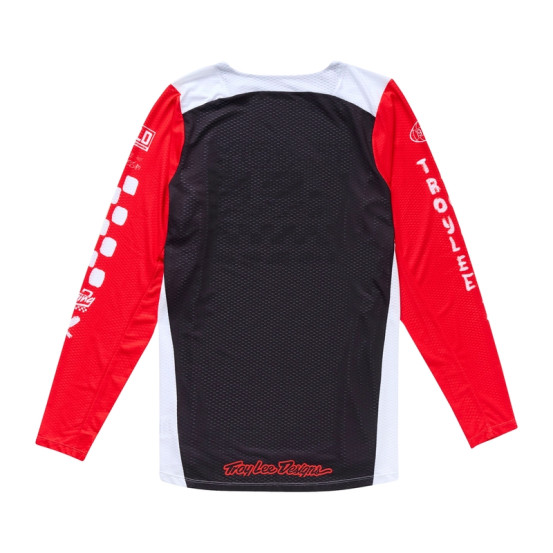 Maillot cross enfant Troy Lee Designs GP Pro Standard - Rouge Blanc Noir