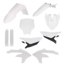 Kit plastiques complet - Blanc Noir - ACERBIS Yamaha 450 YZ-F 2026