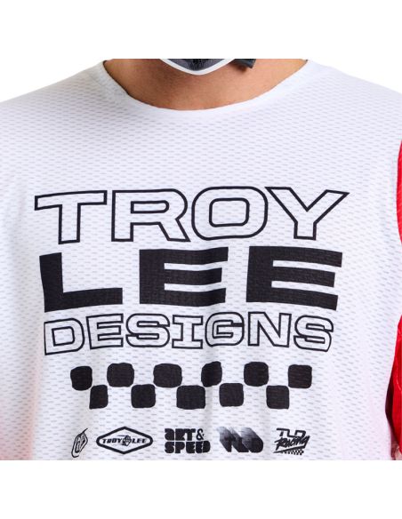 Maillot cross Troy Lee Designs GP Pro Air Standard - Rouge Blanc Noir