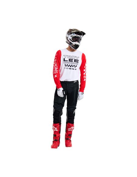 Maillot cross Troy Lee Designs GP Pro Air Standard - Rouge Blanc Noir