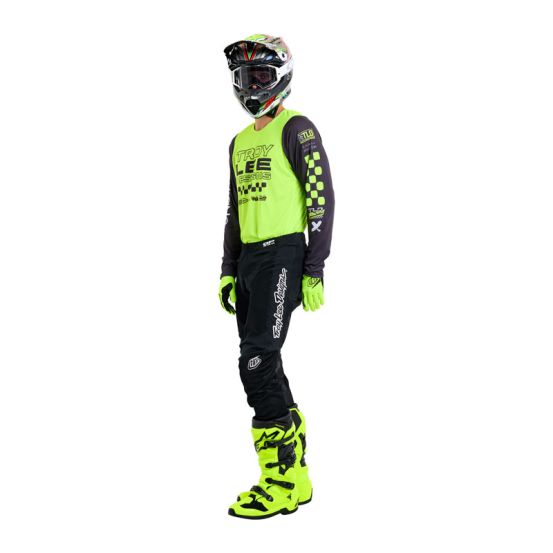 Maillot cross Troy Lee Designs GP Pro Air Standard - Jaune fluo Noir