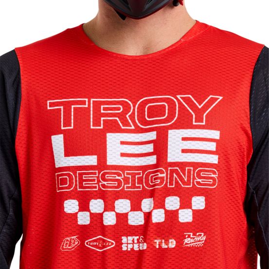 Maillot cross Troy Lee Designs GP Pro Air Standard - Orange Noir