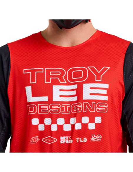 Maillot cross Troy Lee Designs GP Pro Air Standard - Orange Noir