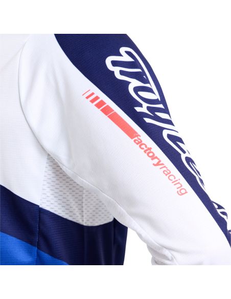 Maillot cross Troy Lee Designs GP Pro Frames - Bleu Blanc