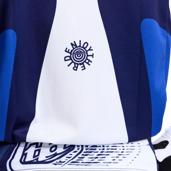 Maillot cross Troy Lee Designs GP Pro Frames - Bleu Blanc