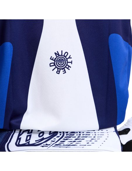 Maillot cross Troy Lee Designs GP Pro Frames - Bleu Blanc