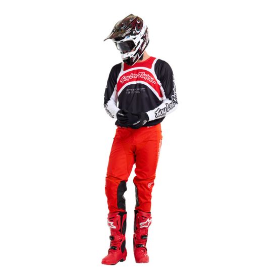 Maillot cross Troy Lee Designs GP Pro Swerve - Noir Rouge