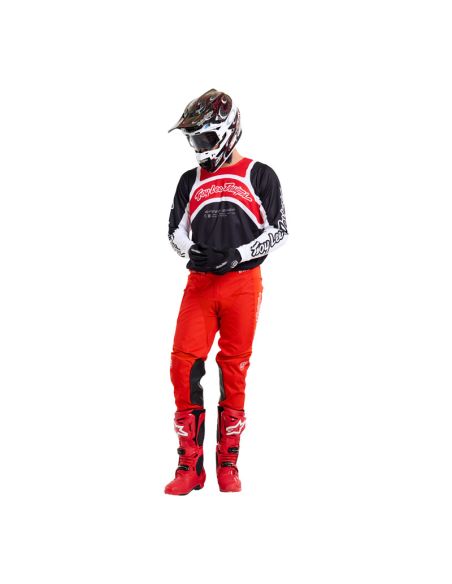 Maillot cross Troy Lee Designs GP Pro Swerve - Noir Rouge