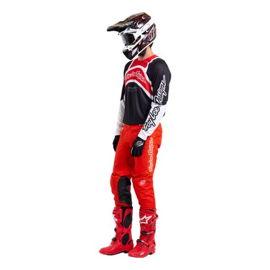 Maillot cross Troy Lee Designs GP Pro Swerve - Noir Rouge