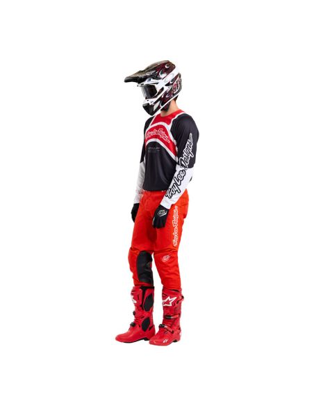Maillot cross Troy Lee Designs GP Pro Swerve - Noir Rouge