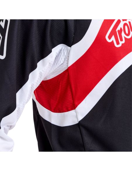 Maillot cross Troy Lee Designs GP Pro Swerve - Noir Rouge