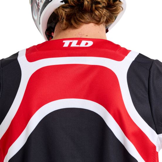 Maillot cross Troy Lee Designs GP Pro Swerve - Noir Rouge