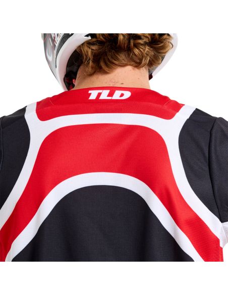 Maillot cross Troy Lee Designs GP Pro Swerve - Noir Rouge