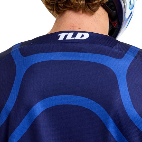 Maillot cross Troy Lee Designs GP Pro Swerve - Bleu