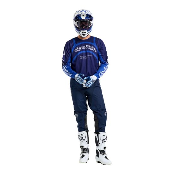 Maillot cross Troy Lee Designs GP Pro Swerve - Bleu