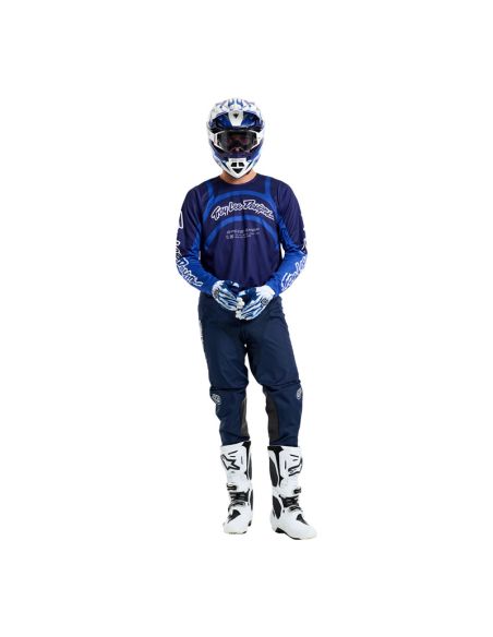 Maillot cross Troy Lee Designs GP Pro Swerve - Bleu