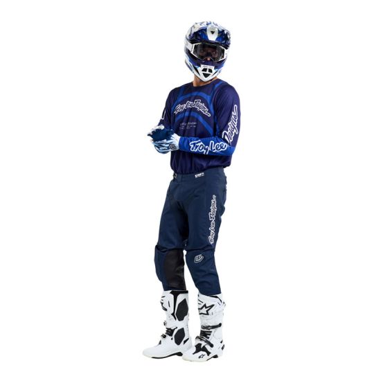 Maillot cross Troy Lee Designs GP Pro Swerve - Bleu