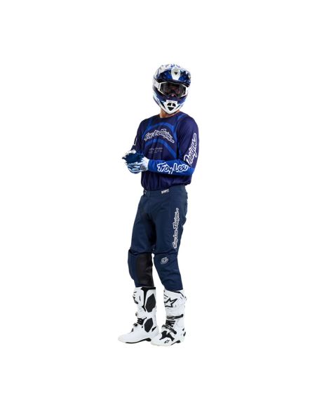 Maillot cross Troy Lee Designs GP Pro Swerve - Bleu