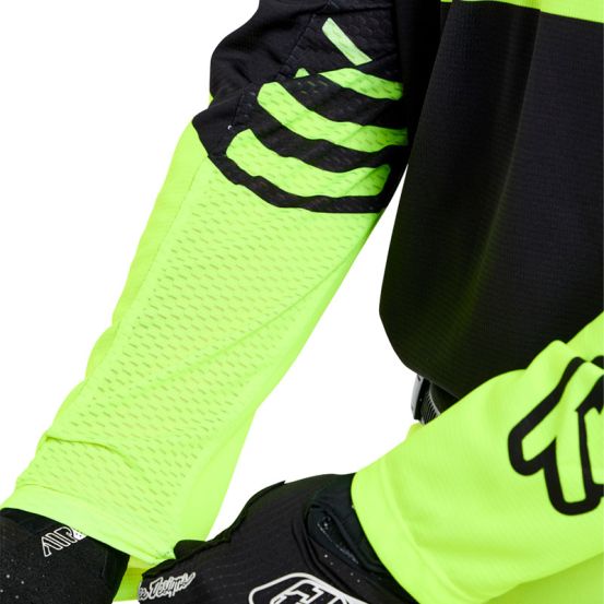 Maillot cross Troy Lee Designs GP Pro Segment - Noir Jaune