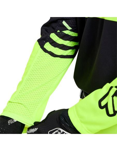 Maillot cross Troy Lee Designs GP Pro Segment - Noir Jaune