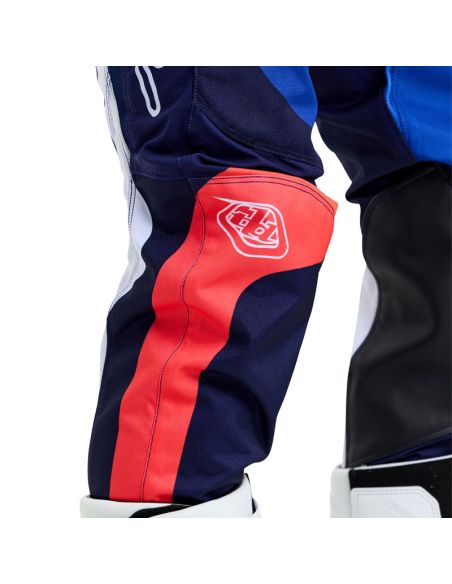 Pantalon cross Troy Lee Designs GP Pro Frames - Bleu Blanc