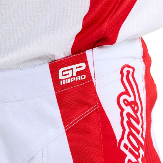 Pantalon cross Troy Lee Designs GP Pro Frames - Blanc Rouge